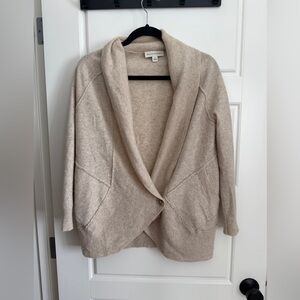 REVOLVE White + Warren Cream Cardigan Sweater
